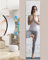 DONGDA Espejo Adhesivo de Pared Acrílico de Cuerpo Completo, Grande y Largo Sin Marco, Flexible Pegatina para Decoración del Hogar y Baño (30x30cm, 4 Piezas)