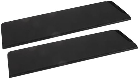 Hohopeti 2 Fundas Protectoras Negras para Cuchillos de Cocina, Resistentes al Agua y Fáciles de Limpiar