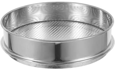 Happyyami Garden Sieve Fine Mesh Sieve Soil Sifter Portable Small Sifter Tool for Gardening