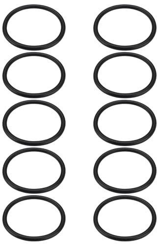 LT Easiyl 10 Pezzi Guarnizioni O-ring In Gomma Nitrilica Diametro Interno 55 Mm Diametro Esterno 65 Mm Larghezza 5 Mm Per Rubinetto Idraulico Riparazione Automobilistica Nero