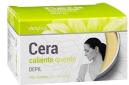 Cera caliente en cazuela piel sensible Caja 1 tarro (100 g)