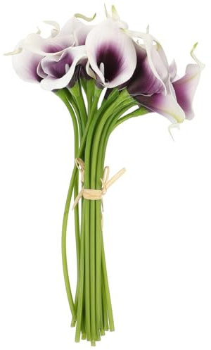 VICASKY 20 Künstliche Calla Lilien Aus Pu Künstliche Blumendekoration Für Zuhause Büro Laden Hochzeit Party Garten Brautstrauß Festival- Und Feierdeko
