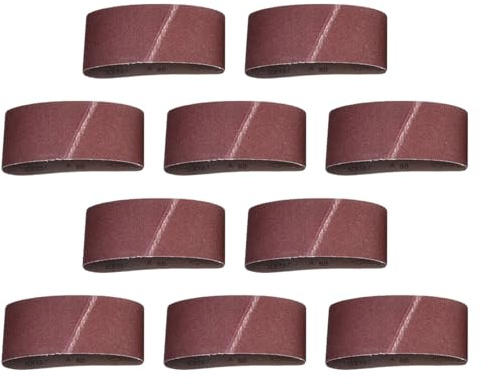 10 lijadoras de papel de lija fino de 100 x 560 mm, 10 unidades, plástico, metal, cuero fino y otros materiales. Fácil y de usar, diseñado para un uso duradero con una durabilidad adecuada