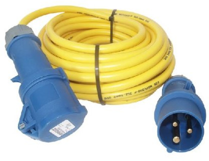 CEE Kabel 50m N07 3x2,5mm Caravan Camping WoMo Boot Bau