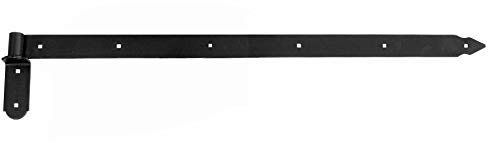 Ladenband Ladenbänder Türbänder Torband 1200 x 60 x6 mm mit 20 mm Kloben Schwarz