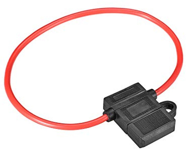 sourcing map Kfz Auto Wasserdicht ATC/ATO Sicherungshalter In-line 12 AWG Kabelbaum