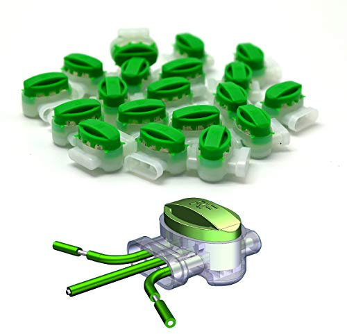 30x RASENFREUND Kabelverbinder Fettfüllung Einzeladerverbinder Verbindungsklemmen Anschlussklemmen Begrenzungskabel Mähroboter Kompatibel mit GARDENA/BOSCH/HUSQVARNA/WORX/HONDA/ROBOMOW/iMow