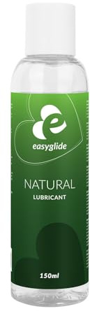 EasyGlide Natural Gleitgel - Gleitmittel Wasserbasis auf Natürlicher Basis – Kompatibel mit Latex und Silikon - 150ml