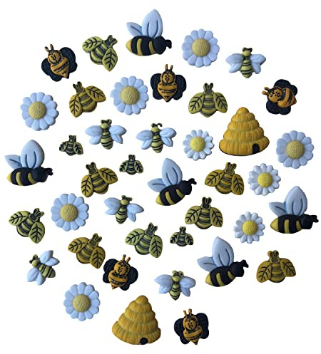 Buttons Galore Craft & Sewing Button Super Value Pack (Bees)…