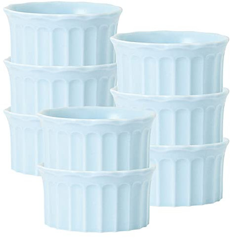Tazón de sopa, Tazón de arroz, Tazón de desayuno, Juego de ramequines, 230 ml, Ramekins de Creme Brulee, Plato de soufflé Platos a prueba de horno, Ramekins de soufflé, Ramekins for freidora de aire-r