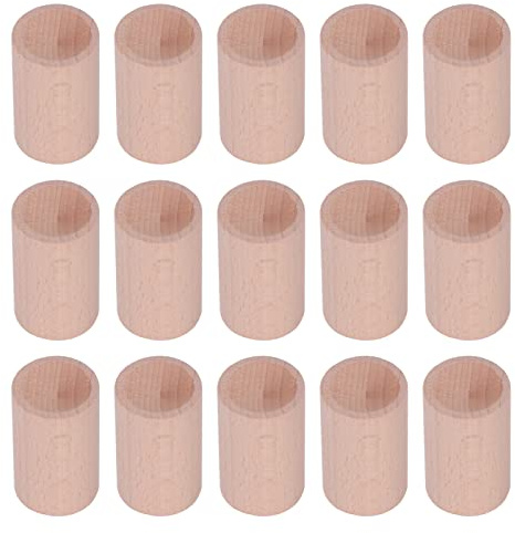 15 Stück Diffuser Holz für Ätherische Öle, Holz Diffuser Duftöldiffusoren Holzduftdiffusoren Aromatherapie Reed Diffuser für Home Auto