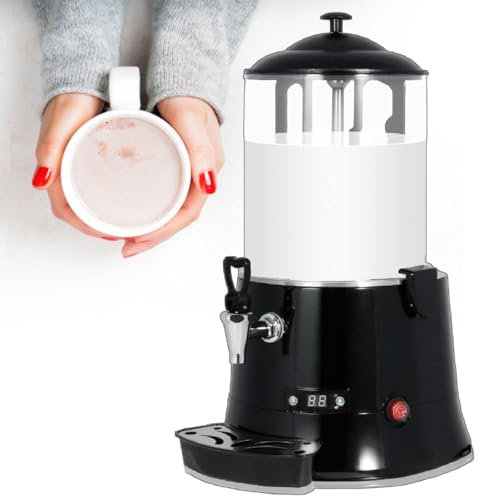 Hot Chocolate Dispenser Warmer Machine, Hot Beverage Heater for Heating Chocolate Coffee Milktea,110V