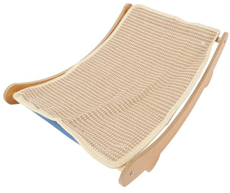 Cat Scratcher Säng för Inomhuskatter Hängmatta för Skrapdyna Kattstol Kattskrapstolpe för Large Cat Scratcher Lounge, Cat Hammock Stol Träkatt Möbelskydd Scratcher (Stor)
