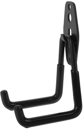 SEWOART 30m Wall Mounted Hose Reel Holder Garden Hose Hanger Black Multi-Functional Decorative