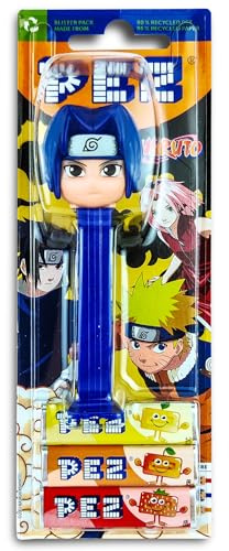 1x PEZ Spender NARUTO- Naruto inkl. 2 x Pez Bonbons 2 x 8,5 g