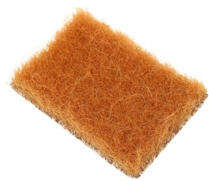 Parliky Herbe Artificielle Réaliste pour Maquettes Mini Gazon Synthétique pour Modélisme Ferroviaire Décor de Micro Scènes et Aménagement Paysager Miniature Touffes de Gazon Jaune