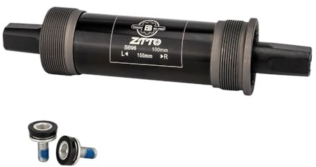 YATINGZHANG Movimento Centrale Perno Quadro Bicicletta 80mm 100mm Movimento Centrale Conico Quadrato 80x142 100x155 100x177 80 100(100x155L)