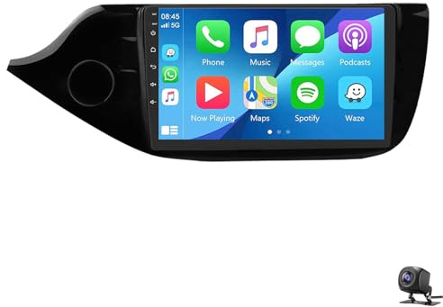 Car Stereo for K-IA CEED 2012 2013 2014 2015 2016 Wireless Carplay Android Auto Touch Screen Android 15 Radio DSP WiFi GPS SWC Bluetooth FM RDS AHD Backup Camera(Size:8 CORE 4+32G,Color:9INCH)