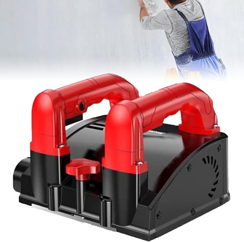 Raschietto elettrico per pareti 1680W, strumento portatile per la rimozione di vernice e cemento con lame in acciaio, pialla regolabile da 1-4 mm per vernice, mastice, rimozione e riparazione