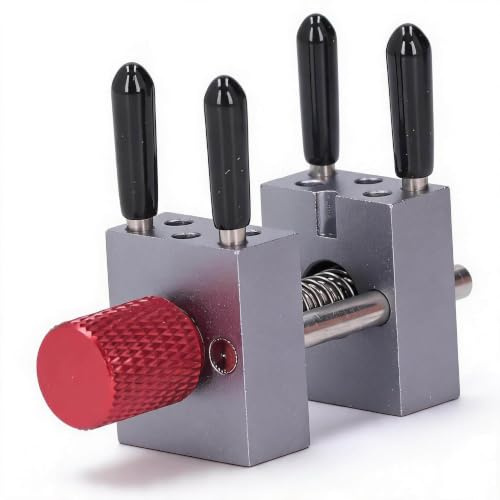 Dpofirs Morsetto Piccolo Regolabile Mini Morsa per Modellismo di Riparazione di Orologi per Intaglio di Gioielli, Mini Morsetto per Morsa da Banco in Acciaio Legato per Lavori di Precisione