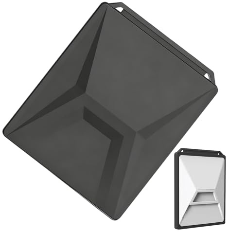 Carcasa para antena de disco, carcasa de silicona, carcasa de antena anticaída, para mochilero al aire libre, camping, RV Car