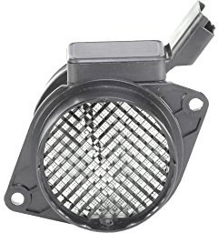 HELLA 8ET 009 142-101 Medidor de la masa de aire - 5polos - Tubuladura