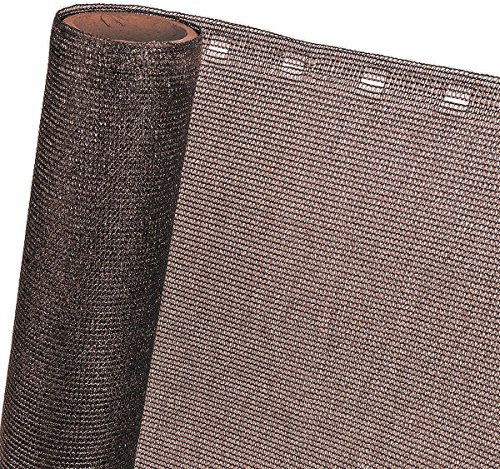 ZAUNBLENDE 85% 1,5m Breite x 50m Sichtblende Sonnenschutz in braun