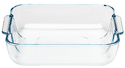 Pyrex GD029 Square Roaster, 210 mm Length x 210 mm Width