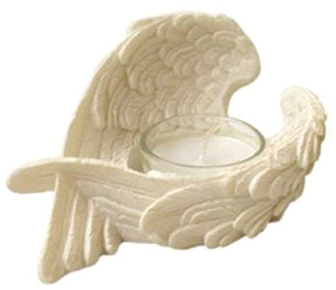Puckator ANG98 Porte-Bougie Ailes d'ange