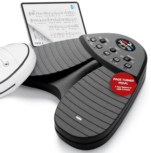 Pageflip Firefly Bluetooth/USB Pedal zum Blättern, PFFIREFLY01