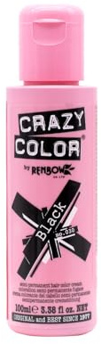 Crazy Color Black no 030 100ml - crème colorante noire
