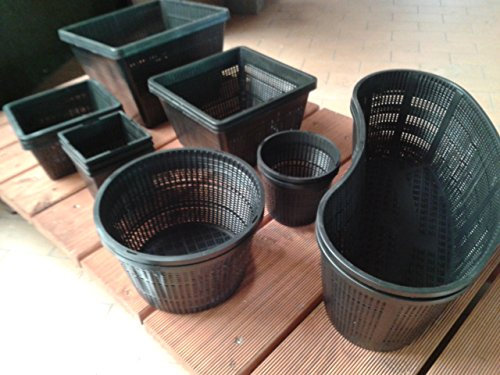 16 Pflanzkörbe 7 Verschiedene Größe von 11-35 cm Teichpflanzen Pflanzkorb Teich