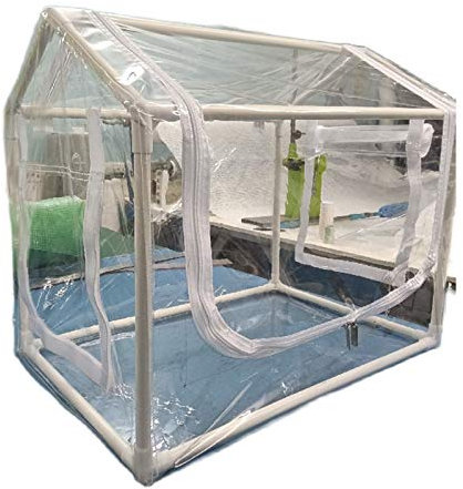 ZXCASDF Gewächshaus Klein Überwinterungszelt Für Pflanzen Gewächshaus Blumentopf Gewächshaus Pflanzen Mini Gewächshaus Winterschutz Für Pflanzen