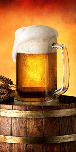 Jerry Fabrics Beer Pivo Strandtuch Badetuch 70cm x 140cm