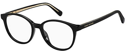 Tommy Hilfiger Th 1969 807/17 BLACK Eyewear Women's Acetate, Standard, 51