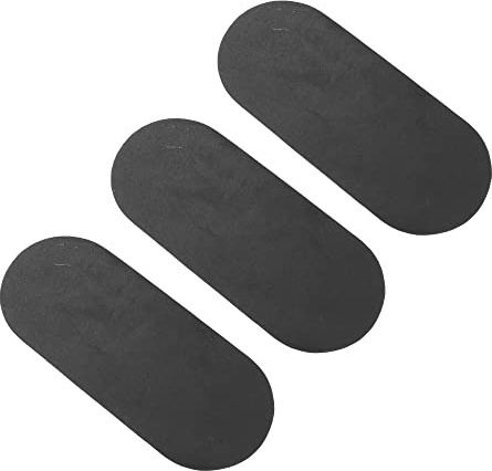 X AUTOHAUX 3pcs PVC Repair Patches with Glue Professional Inflatable Boat Kayak Repair Kit Inflatable Boats Rubber Boats Canoe Black