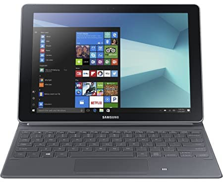 2017 Samsung Galaxy Book (12-inch, Wi-Fi + Cellulaire, 128 Go) (QWERTY Anglais) (Reconditionné)
