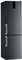 Whirlpool W9 931D KS H 3 - Frigorifero Combinato Libera Installazione, Illuminazione a Led, Tecnologia No Frost, Nero Larghezza 59,5cm, Profondità 65,5cm, Altezza 201,3cm, Classe Energetica D