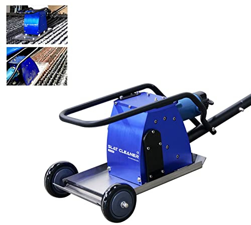 US Stock ZAC Slat Cleaner 1000W Slat Cleaning Machine Slat Cleaner Remover Suitable for 3-8mm Sword Fence Apply for CNC Oxygen Cutting Machine (JS-1000 Slat Cleaner)
