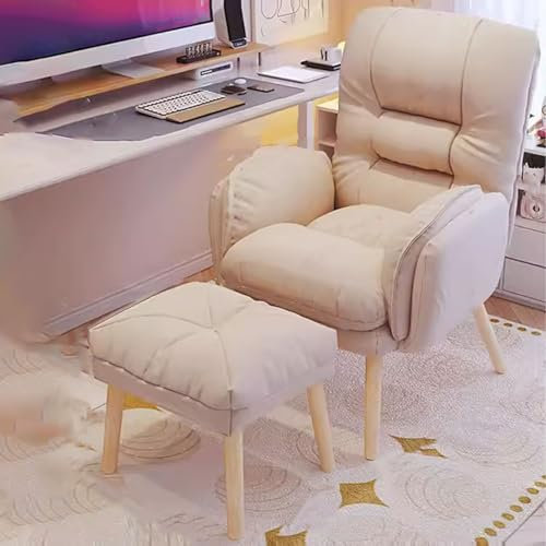 Fernsehsessel Relaxsessel Loungesessel Sessel mit Verstellbarer Rückenlehne und Seitentasche Empfangsstuhl Freizeitstuhl für Wohnzimmer Schlafzimmer