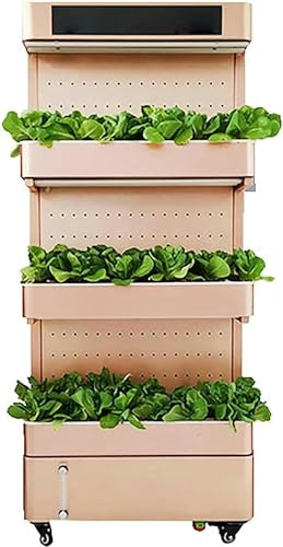XENITE Hydroponics Tower, 3 Floor 225 Pods Garden Hydroponic Growing System, Aeroponics Grow Kit with Automatic Watering And Lighting Aquaponics Planting System, Touch Screen/1pc
