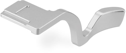 Haoge Metall-Daumenauflage-Handgriff für Nikon Zf ZF Kamerazubehör Silber THB-ZF-S Blitzschuh-Daumenauflage-Handgriff