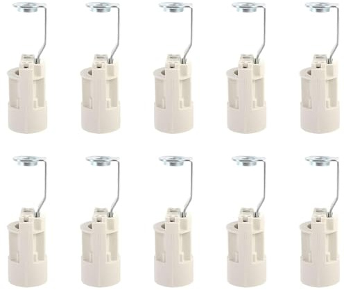 10Pcs Culot E14 Réglable pour Ampoule LED