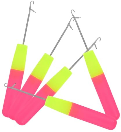 minkissy 5 Stück Perücke häkeln vorgedehntes Flechthaar Festivalhaare Haarverlängerungen für Zöpfe Haare flechten rosa Jumbo-Flechthaar Haar Lametta Kit für Mädchen Plastik
