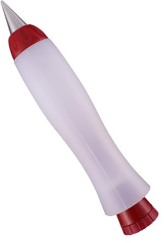 HEALEEP Penna per Decorare Torte in Silicone Beccuccio, Strumento da Forno Riutilizzabile, Lavabile in Lavastoviglie, per Marzapane, Pasta di Zucchero e Modellismo