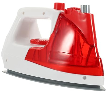 WOONEKY Realistisches Mini Bügeleisen aus Sicherem Abs Bunte Farben Kindgerecht ohne Scharfe Kanten Fördert Lernfähigkeit und Feinmotorik für Rollenspiel und Hausarbeitsspiel