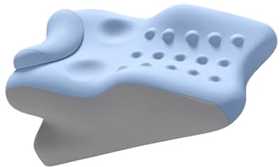 Coussin cale de lit – Coussin de couchage ergonomique pour adultes, coussin de soutien du cou et du dos en mousse à mémoire de forme pour ronflement, reflux acide, jambes assises, couché, lecture pour