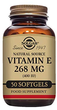 Solgar Vitamina E 268 mg (400 UI) Cápsulas vegetales blandas - Envase de 50