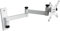 Supporto TV Parete per 13-32 Pollici Schermi, Inclinazione, Girevole con Braccio Estensibile per LED LCD, 4K HDR TVs - VESA 75x75 100x100 mm Bianco Modello: L52W