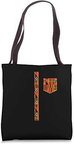 African Print Dashiki for Men Traditional African Kente Tote Bag